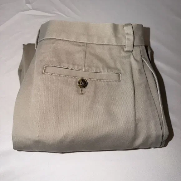 Brooks Brothers Boys Sz 16 Khaki Tan Beige Classic Chinos Sunday School Uniform - Picture 13 of 13